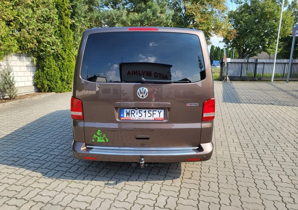 Volkswagen Multivan cena 109000 przebieg: 202000, rok produkcji 2011 z Parczew małe 154